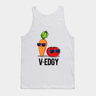 V-Edgy Cute Veggie Pun Tank Top